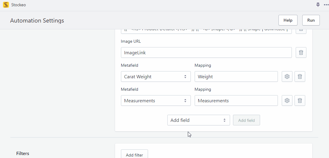 How to select status for products to be created animated annotated