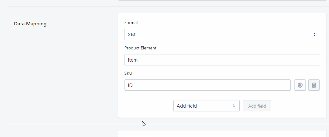 Add Metafield in the Stockeo automation animated