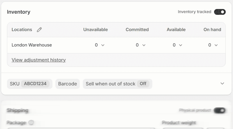 Stockeo activates selected location